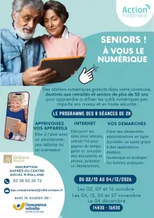 A vous le Numérique Seniors ! à Orléans la Source