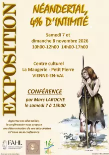 Exposition Néandertal, 4% d'intimité