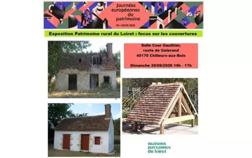 Bâti rural ancien : focus Couverture - Expo photos - matériaux - démonstration