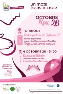 Octobre Rose – Randonnée pédestre et tombola
