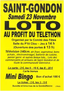 Loto Au Profit du Telethon