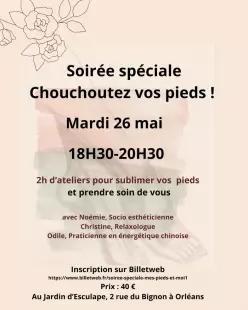 Chouchoutez vos pieds !