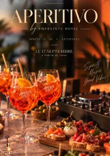 Soirée Apéritivo by Empreinte Hôtel Jeudi 17 septembre