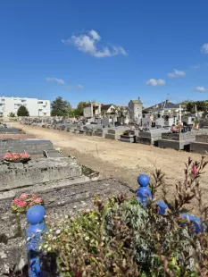 Visite du cimetière du Bourg