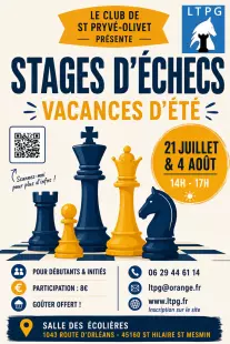 Stage d'échecs à St Hilaire