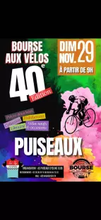 40ème BOURSE AUX VELOS DE PUISEAUX