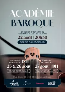 Concert d'ouverture Académie Baroque