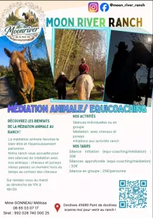 Moon River Ranch - Médiation animale / Equicoaching
