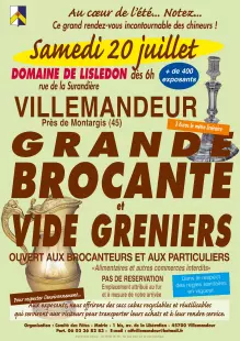 Grande brocante et vide greniers