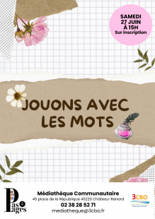 Atelier jouons avec les mots