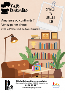 Café-rencontre avec Le Photo-club de Saint-Germain-des-prés
