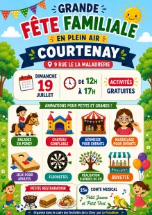 Grande fête familiale de plein air