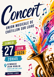 Concert annuel de l'Union musicale châtillonnaise