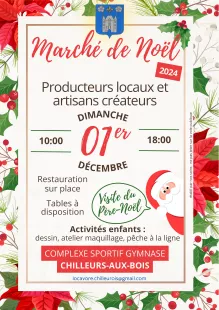 Marché de Noël à Chilleurs-aux-Bois