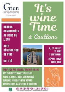 Balade-dégustation It's Wine Time de l'AOC Coteaux du Giennois