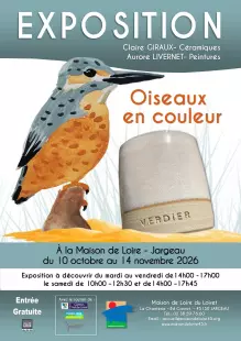 Exposition Oiseaux en couleur