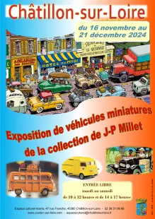 Exposition de véhicules miniatures : collection de J.P. Millet