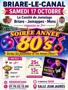 Soirée année 80's