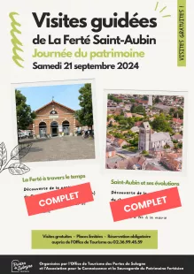 Visites guidées de la Ferté Saint Aubin • Journée du Patrimoine