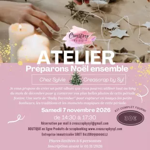 ATELIER SCRAPBOOKING