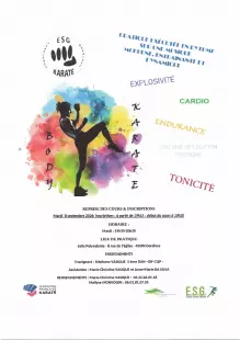 Reprise des cours de Body Karaté - ESG Karaté