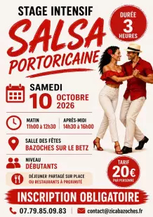 Stade intensif de salsa portoricaine