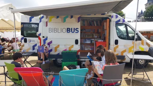 Le Bibliobus à Sully Plage