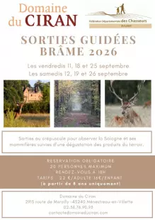 Sorties brâme 2026