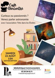 Café-rencontre avec La tête dans les étoiles
