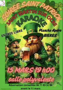 Soirée Saint Patrick Karaoké