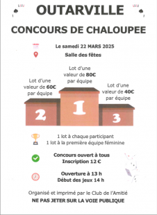 Concours de chaloupée