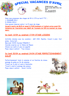 STAGE PERFECTIONNEMENT GALOP