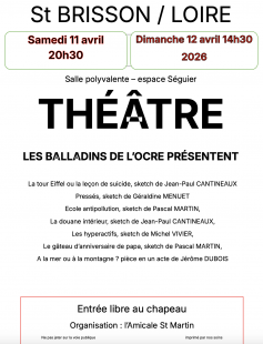 Théâtre : Les balladins de L'Ocre
