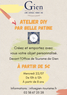 Atelier DIY avec Belle Patine