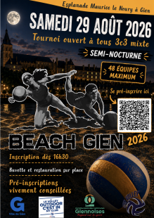 Tournoi beach volley