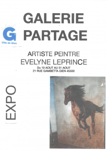 Exposition de peintures - Evelyne Leprince