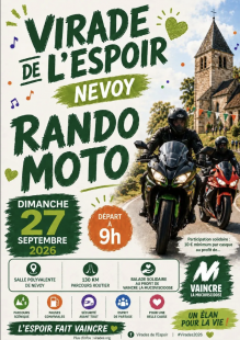 Virade de l'Espoir - Rando Moto