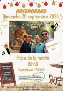 Concert - Les Mauvais Garçons du Loiret