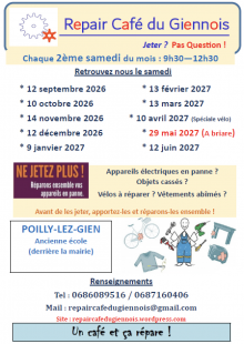 Repair Café du Giennois
