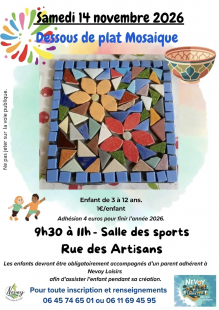 Atelier Dessous de plat