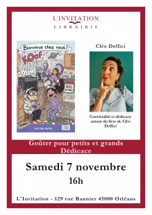 Goûter dédicace