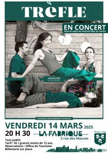 Concert : TRèFLE, chansons désespérément optimistes