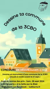 Concours de dessin : Dessine ta commune de la 3CBO