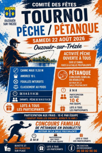 Tournoi pêche / pétanque