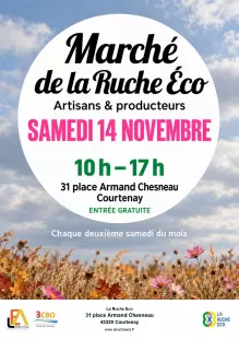 Marché mensuel de la Ruche Eco