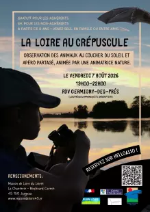 La Loire au crépuscule