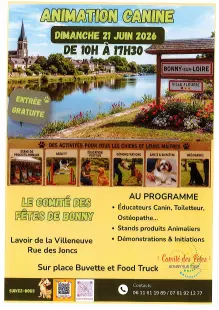 Démonstrations d'animations canines