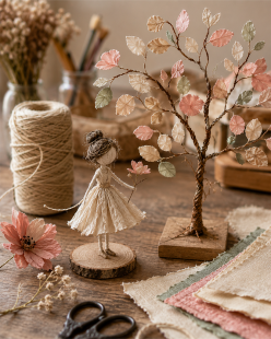 Poésie de fil et de papier - atelier