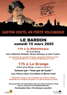 Concert : chansons et textes de Gaston Couté