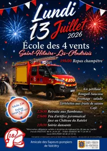 Fête nationale [FEU D'ARTIFICE ANNULE]